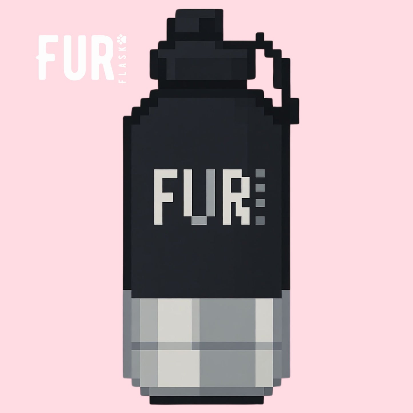 [Free Shipping] FurFlask Rottweiler Black