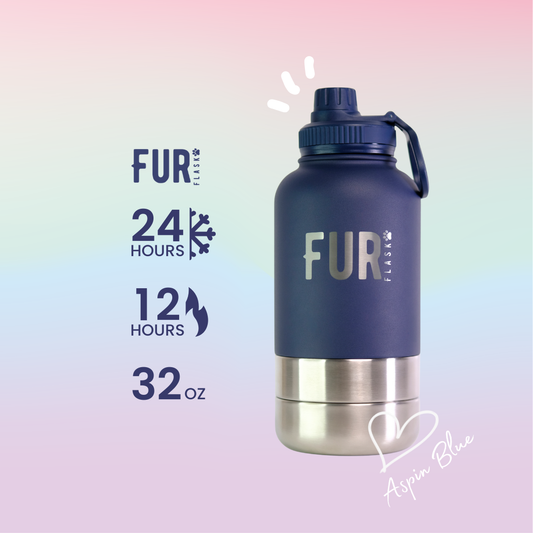 [Free Shipping] FurFlask Aspin Blue