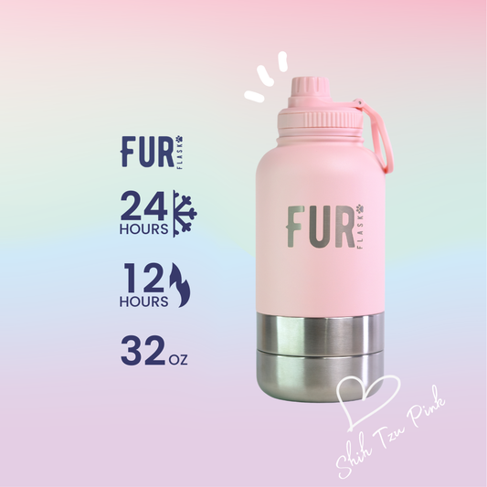 [Free Shipping] FurFlask Shih Tzu Pink