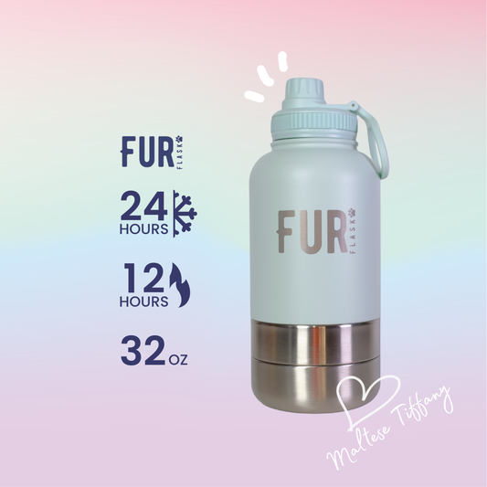 [Free Shipping] FurFlask Maltese Tiffany