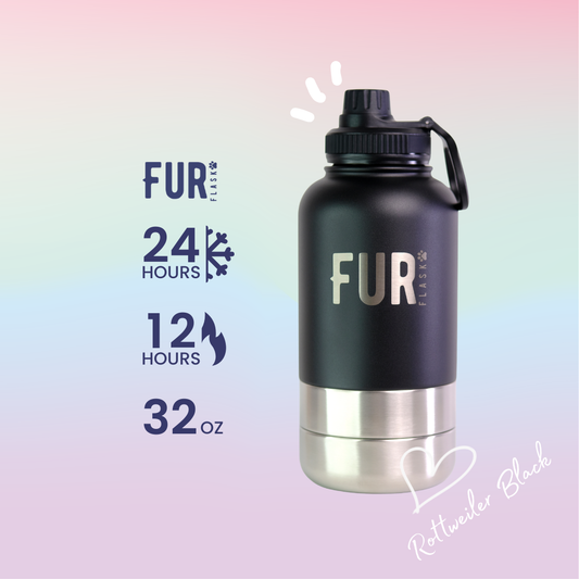 [Free Shipping] FurFlask Rottweiler Black