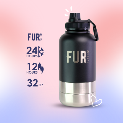 [Free Shipping] FurFlask Rottweiler Black